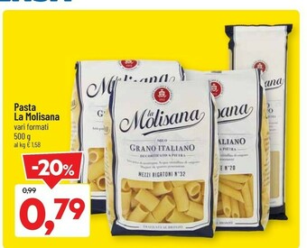 DPiù La Molisana Spaghetti Integrali offerta