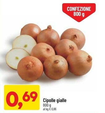 DPiù Cipolle Gialle offerta