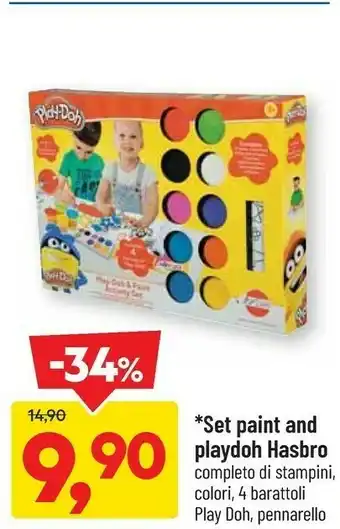 Hasbro Set Paint And Playdoh