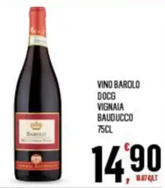 Despar VINO BAROLO DOCG VIGNAIA BAUDUCCO 75CL offerta