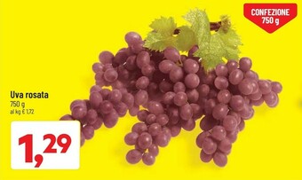 DPiù Uva Rosata offerta