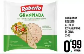 Despar GRANPIADA ROBERTO ALL'OLIO EXTRAVERGINE DI OLIVA 330G offerta