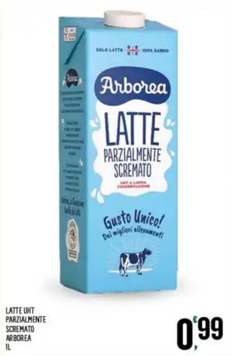 Despar LATTE UHT PARZIALMENTE SCREMATO ARBOREA 1 L offerta
