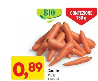 DPiù Carote offerta