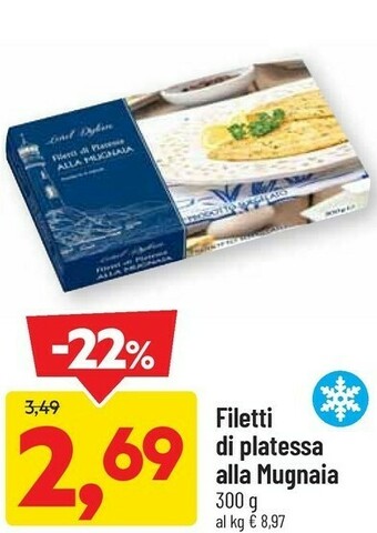 DPiù Lord Dylan - Filetti di Platessa alla Mugnaia offerta