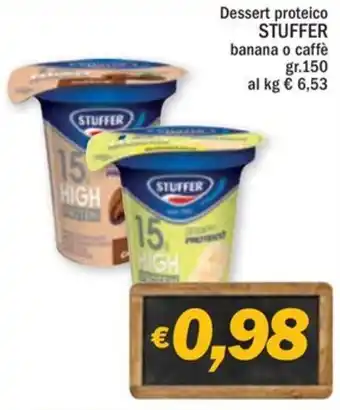 Ard Discount Dessert proteico STUFFER banana o caffè gr 150 offerta
