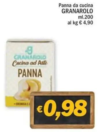 Ard Discount Panna da cucina GRANAROLO ml.200 offerta