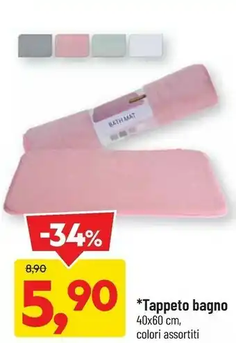 DPiù Tappeto Bagno offerta