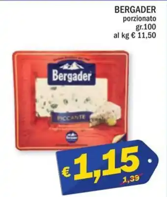 Ard Discount BERGADER porzionato gr.100 offerta