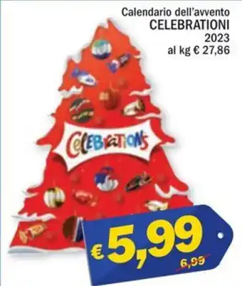 Calendario dell'avvento CELEBRATIONI 2023