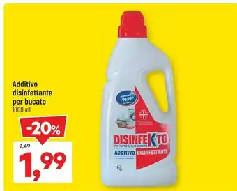 DPiù Additivo Disinfettante Per Bucato offerta