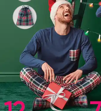 Pepco Pigiama uomo 100% cotone taglie: M-XXL offerta