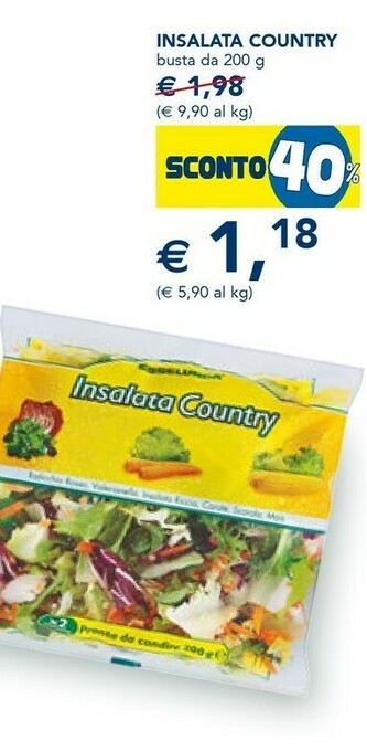Esselunga Insalata Country offerta