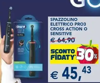 Esselunga Oral-B PRO Spazzolino Elettrico 670 Cross Action offerta