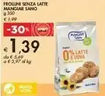 Bennet Mangiar Sano Frollini Senza Latte offerta