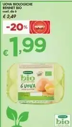 Bennet Benent Uova Biologica offerta