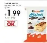 Bennet Ferrero Kinder Brioss 280 G(ml) offerta