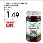 Bennet Menz & gasser 100 Da Frutta Frutti Di Bosco 240 G(ml) offerta