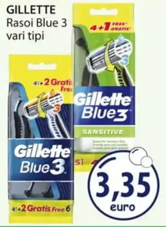 Acqua & Sapone GILLETTE Rasoi Blue 3 vari tipi offerta
