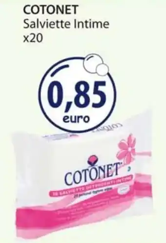 Acqua & Sapone COTONET Salviette Intime x20 offerta