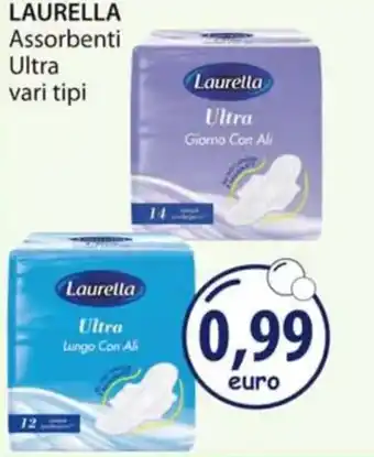 Acqua & Sapone LAURELLA Assorbenti Ultra vari tipi offerta