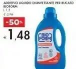 Bioform Additivo Liquido Disinfettante Per Bucato