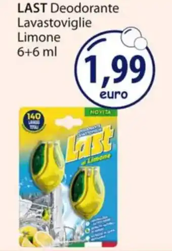 Acqua & Sapone LAST Deodorante Lavastoviglie Limone 6+6 ml offerta