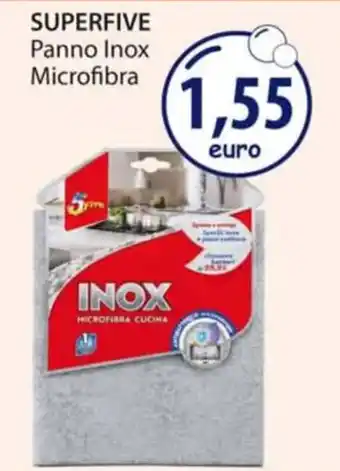 Acqua & Sapone SUPERFIVE Panno Inox Microfibra offerta