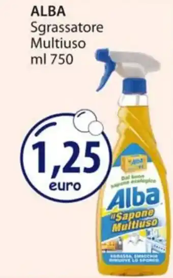Acqua & Sapone ALBA Sgrassatore Multiuso ml 750 offerta