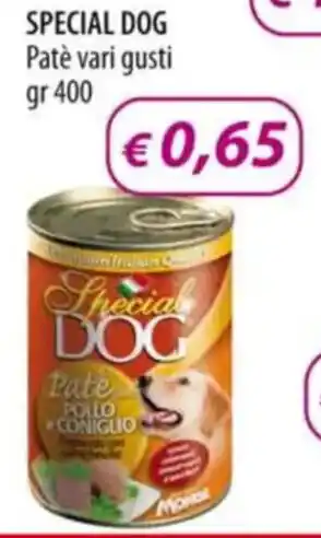Acqua & Sapone SPECIAL DOG Patè vari gusti gr 400 offerta