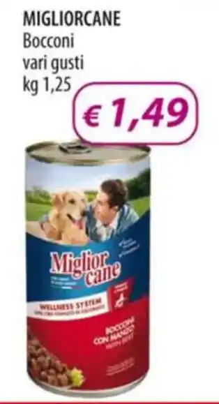 MIGLIORCANE Bocconi vari gusti kg 1,25