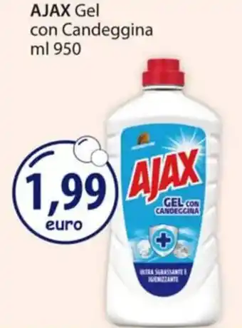 Acqua & Sapone AJAX Gel con Candeggina ml 950 offerta