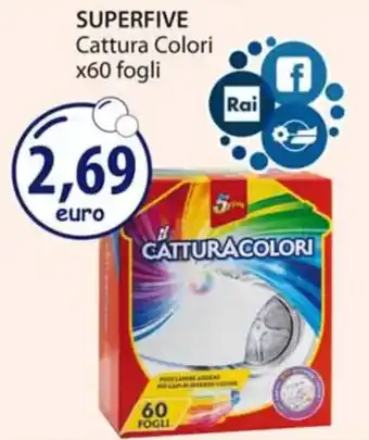 Acqua & Sapone SUPERFIVE Cattura Colori x60 fogli offerta