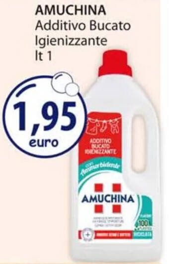 Acqua & Sapone AMUCHINA Additivo Bucato Igienizzante It 1 offerta