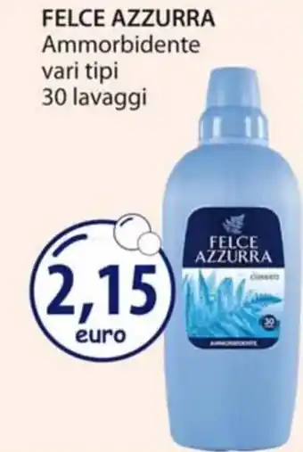Acqua & Sapone FELCE AZZURRA Ammorbidente vari tipi 30 lavaggi offerta