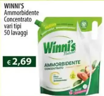 WINNI'S Ammorbidente Concentrato vari tipi 50 lavaggi