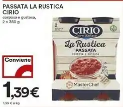Coop Cirio Passata La Rustica offerta