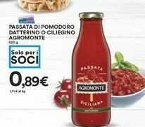 Coop Agromonte Passata Di Pomodoro Ciliegino offerta