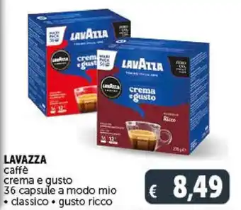 LAVAZZA caffè crema e gusto 36 capsule a modo mio