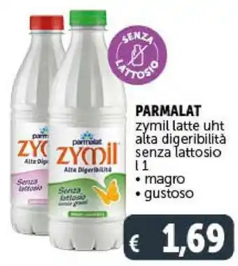 Deco Market PARMALAT zymil latte uht alta digeribilità senza lattosio l 1 offerta