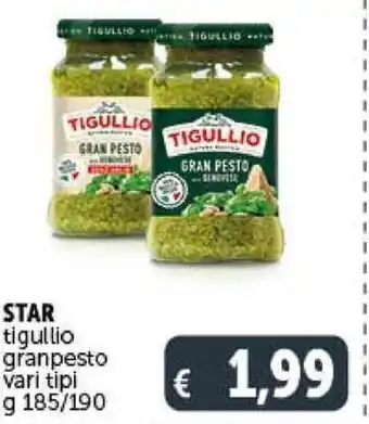 Deco Market STAR tigullio granpesto vari tipi g 185/190 offerta