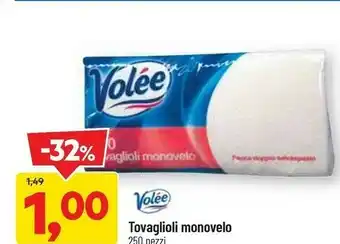 DPiù Volée Tovaglioli Monovelo offerta
