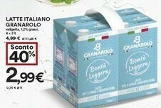 Coop Granarolo Latte Italiano offerta