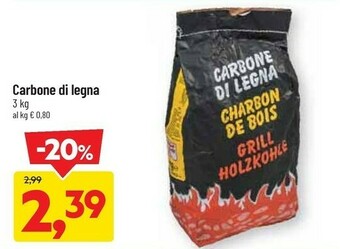 DPiù Carbone Di Legna offerta