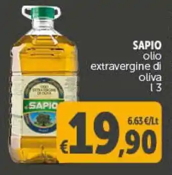 Deco Market SAPIO olio extravergine di oliva I 3 offerta