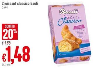 Pan Croissant classico Bauli g.240 offerta