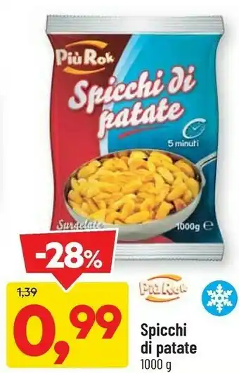 DPiù Spicchi Di Patate offerta
