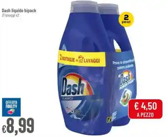 Pan Dash liquido bipack 21 lavaggi x2 offerta