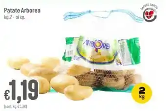 Pan Patate Arborea kg.2 - al kg. offerta