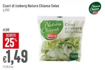 Pan Cuori di iceberg Natura Chiama Selex g.250 offerta